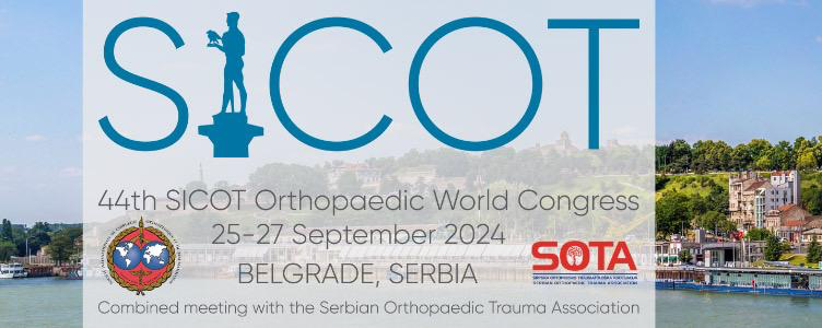 44th SICOT Orthopaedic World Congress - 25-27 Septembar 2024 ,